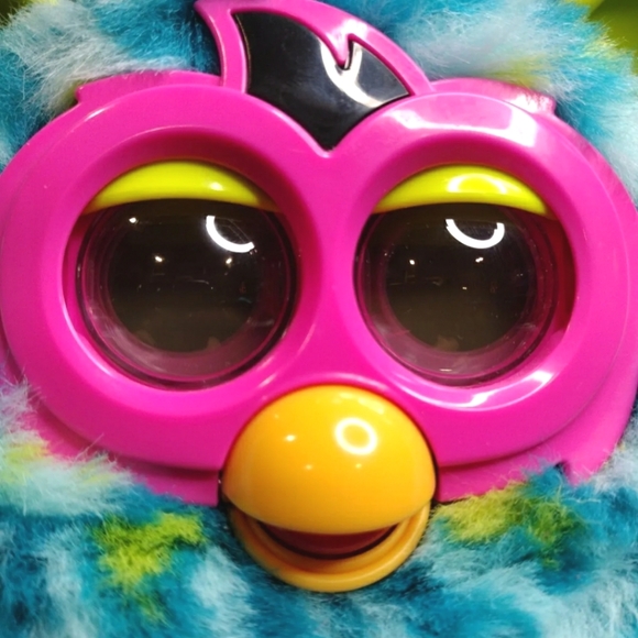 Furby Boom Peacock Turquoise Interactive Toy 2012 Hasbro. - Picture 2 of 10